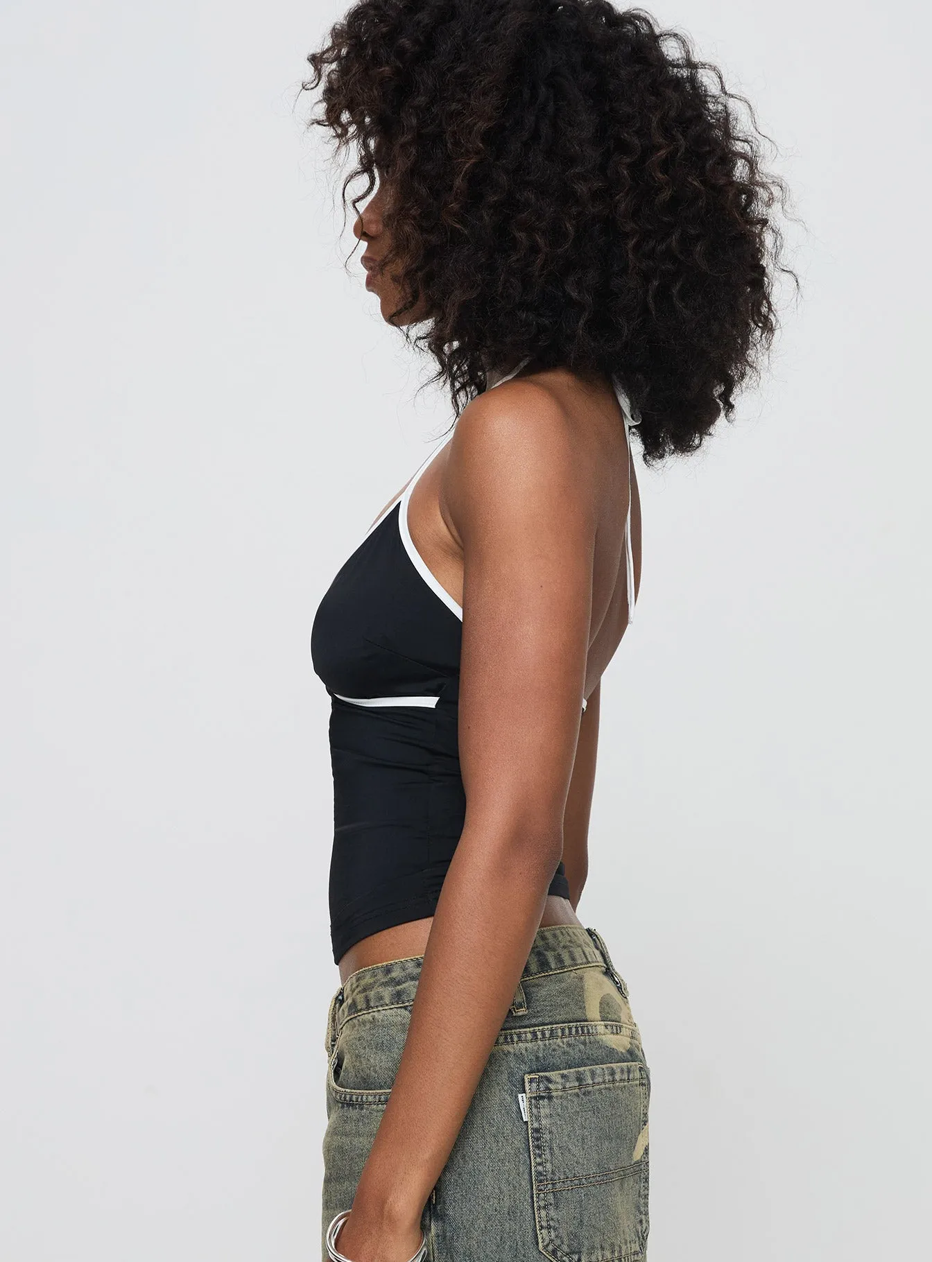 Kienna Top Black sold by Princess Polly product image thumbnail 4