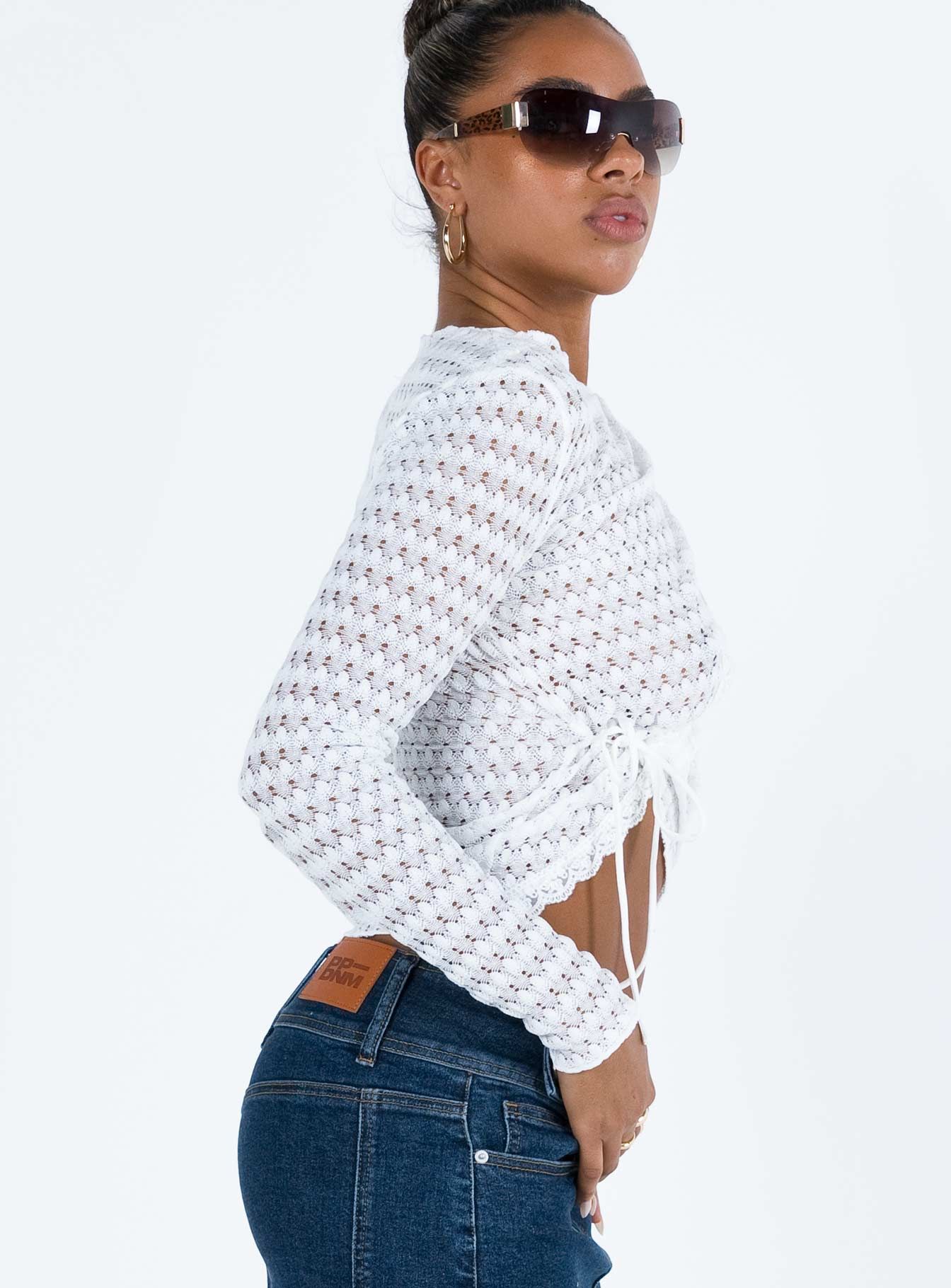 Carisha Top White sold by Princess Polly product image thumbnail 5