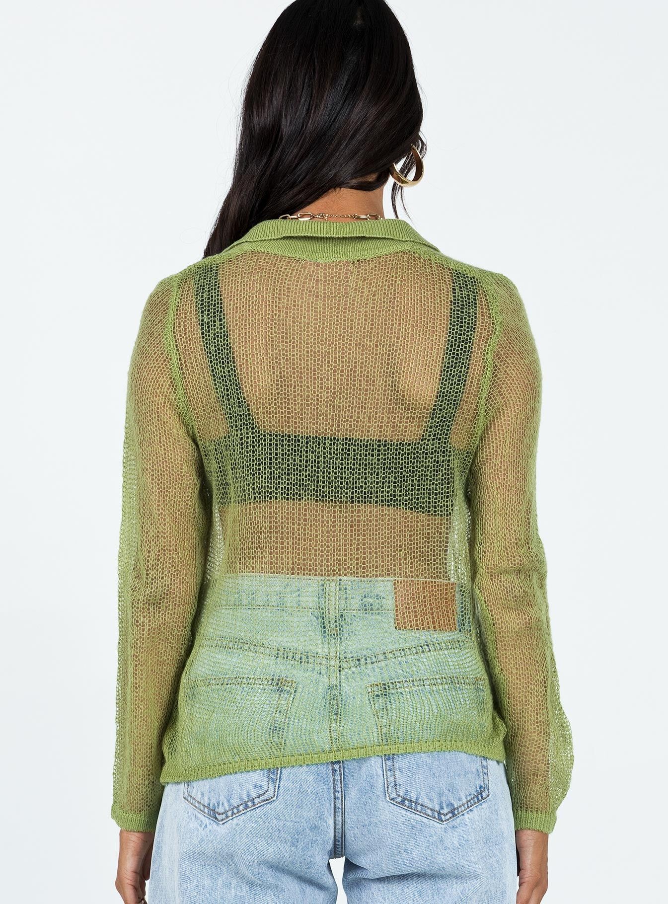 Mariam Shirt Green sold by Princess Polly product image thumbnail 5