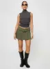 Utility Mini Skirt Green sold by Princess Polly