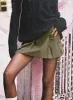 Utility Mini Skirt Green sold by Princess Polly