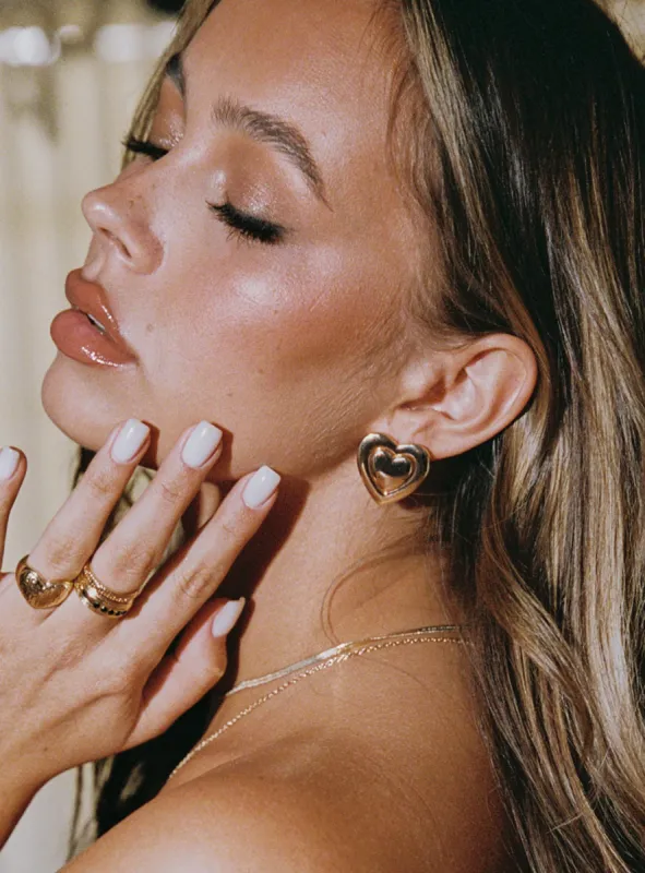 Isolde Earrings Gold sold by Princess Polly