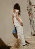 Jontee Bias Cut Maxi Dress Cream Floral sold by Princess Polly
