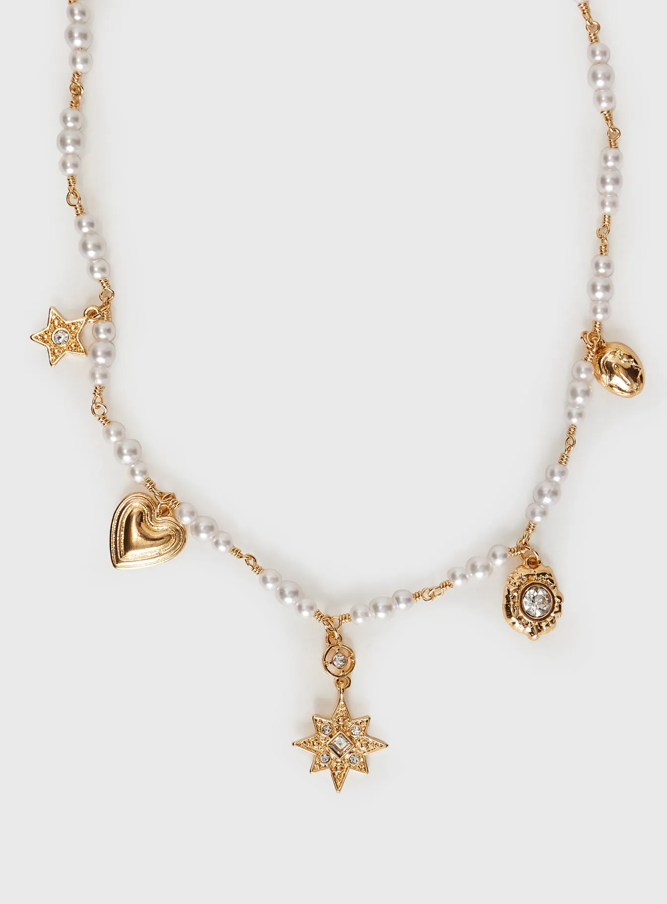 Divinity In Motion Necklace Gold sold by Princess Polly product image thumbnail 3