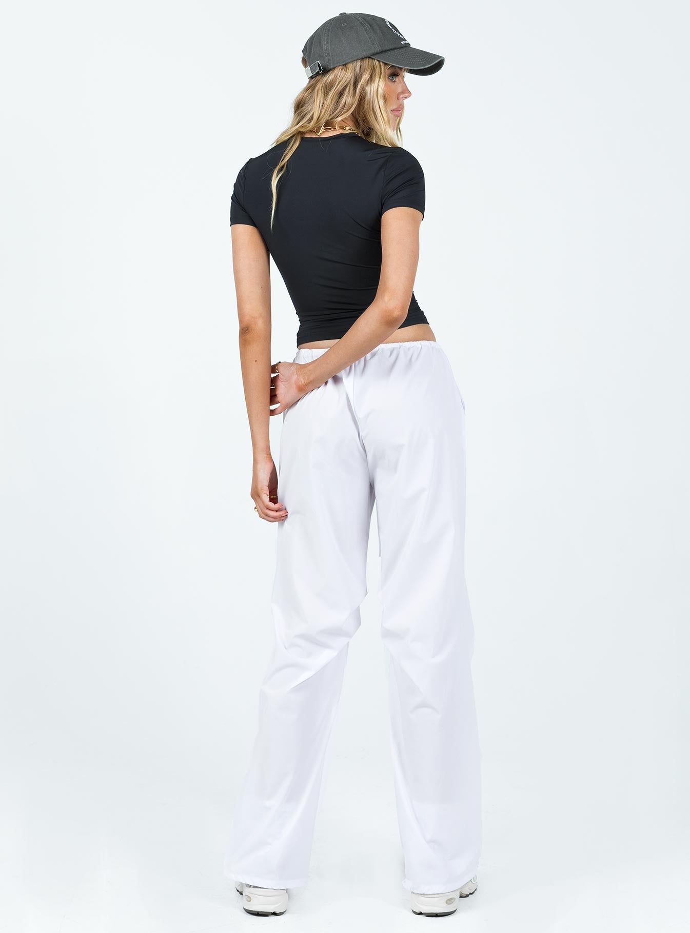 Snow Parachute Pants White sold by Princess Polly product image thumbnail 5