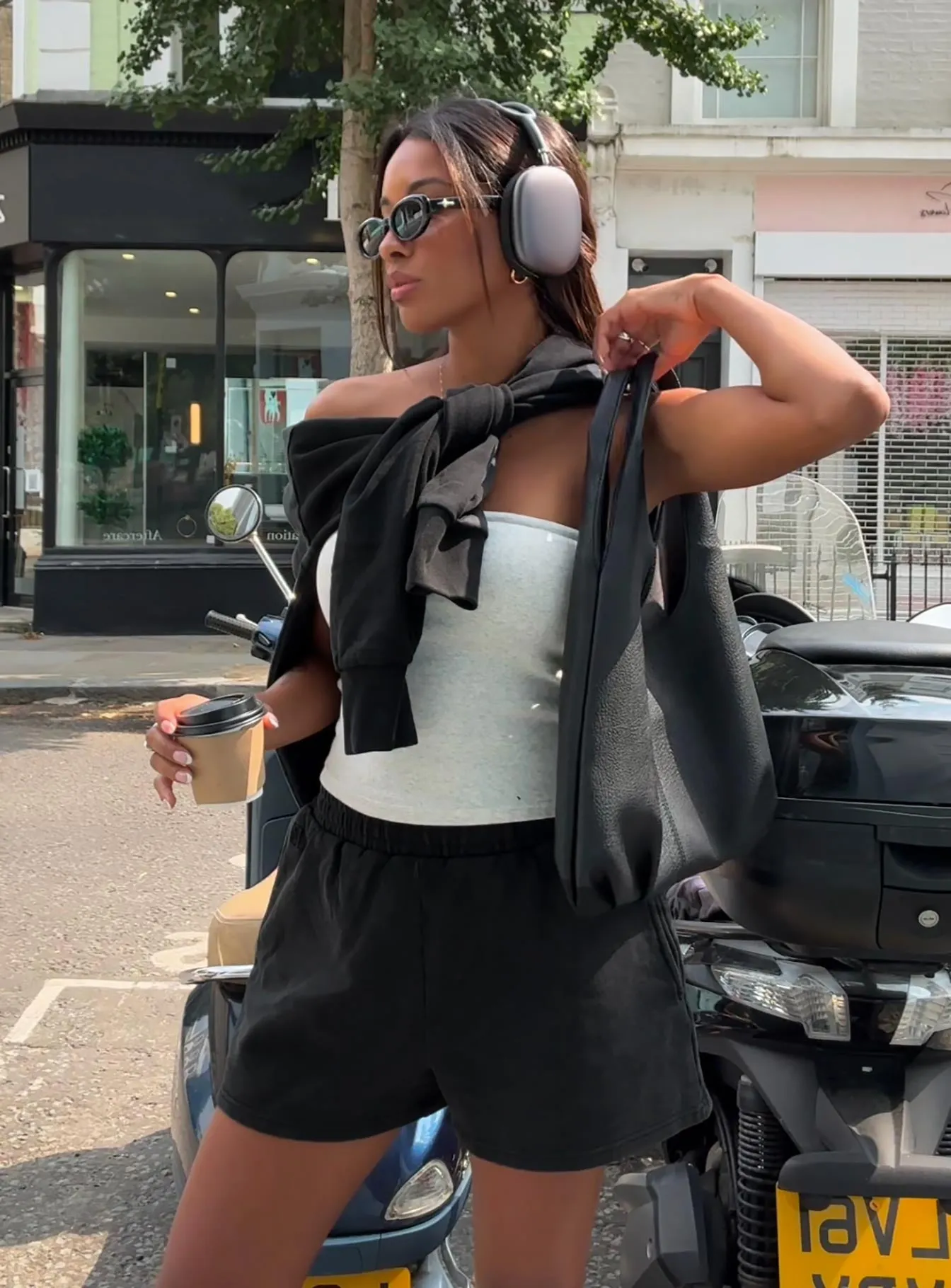 All Day Short Washed Black sold by Princess Polly