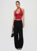 Whimsy Halter Top Red sold by Princess Polly