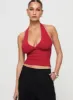 Whimsy Halter Top Red sold by Princess Polly