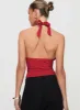 Whimsy Halter Top Red sold by Princess Polly