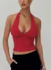 Whimsy Halter Top Red sold by Princess Polly
