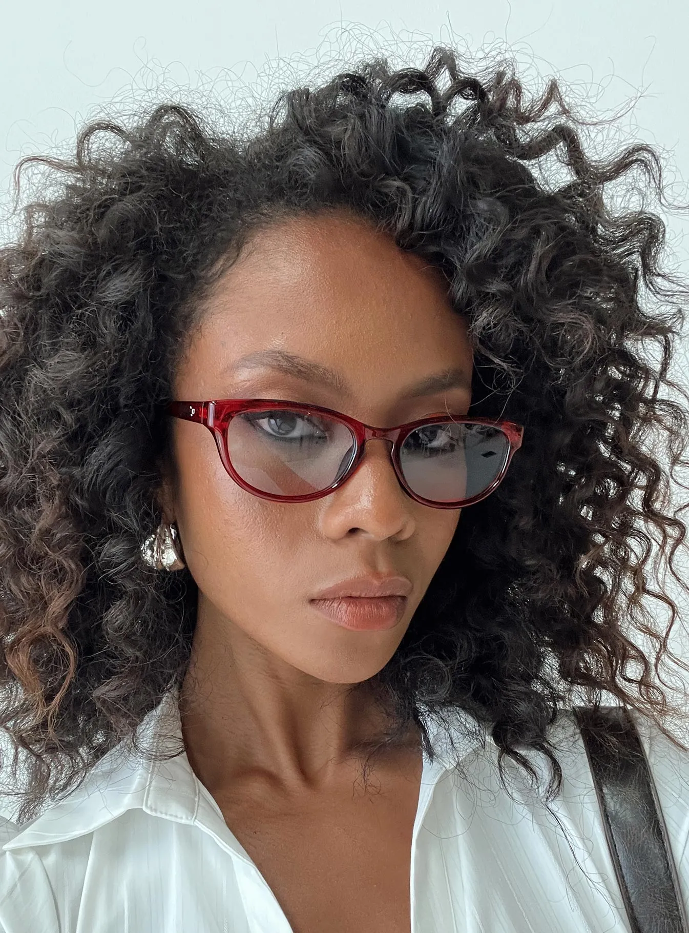 Iker Sunglasses Red sold by Princess Polly product image thumbnail 4