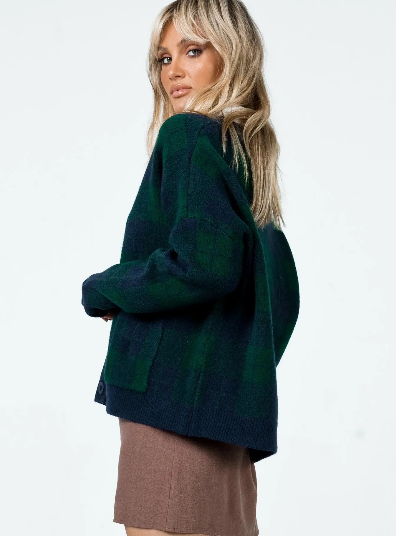 Jerrell Cardigan Navy sold by Princess Polly product image thumbnail 4