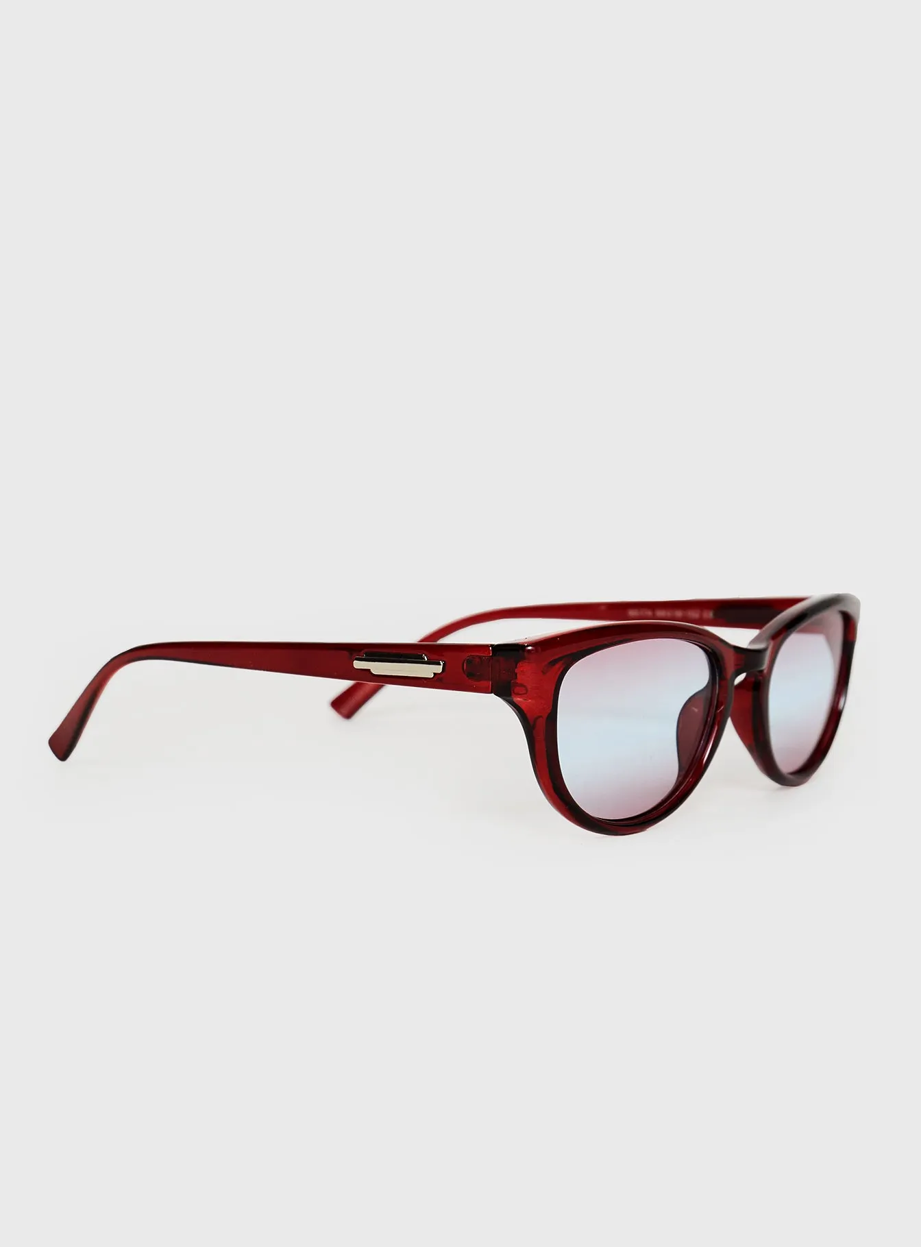 Iker Sunglasses Red sold by Princess Polly product image thumbnail 3