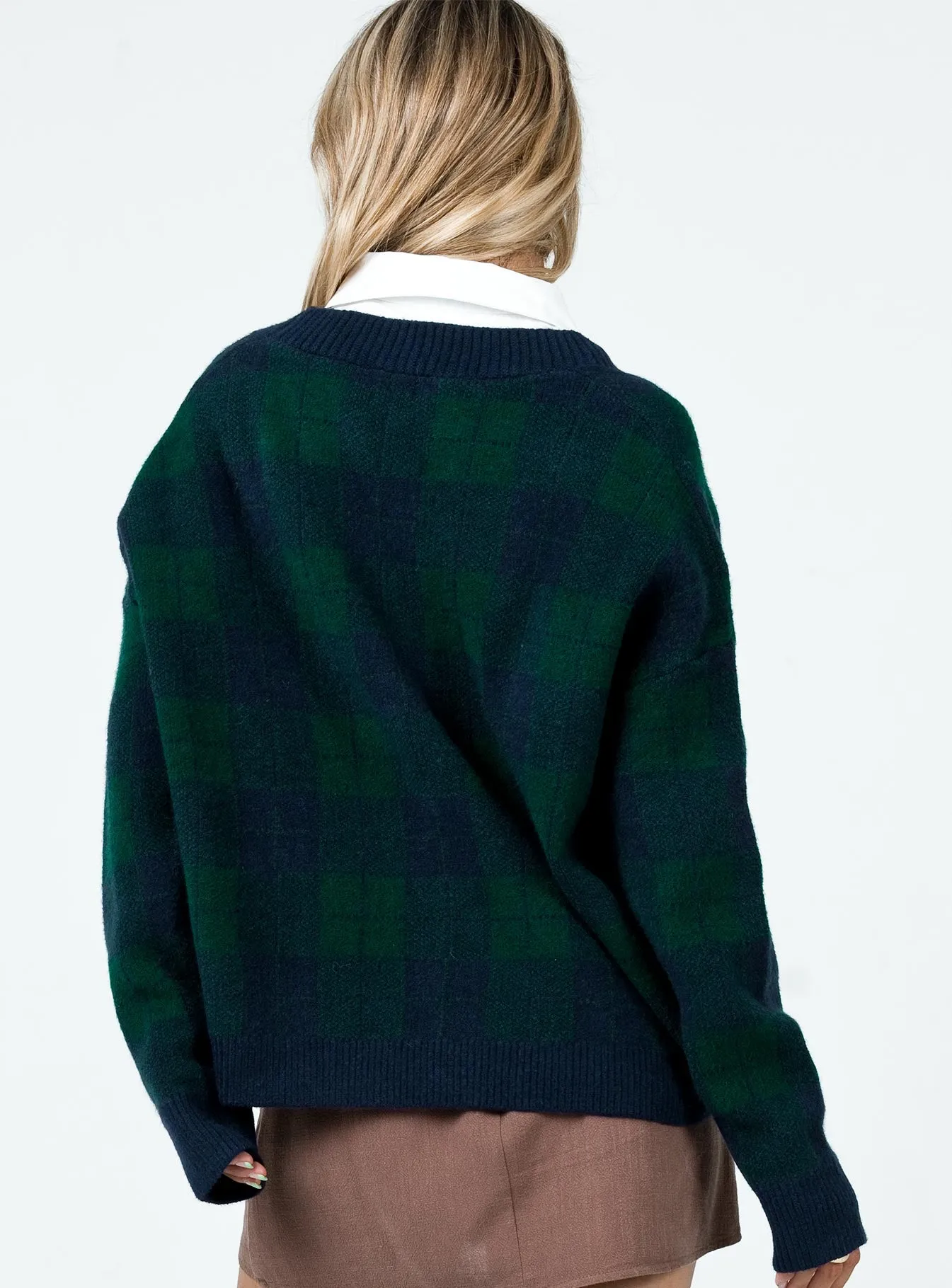 Jerrell Cardigan Navy sold by Princess Polly product image thumbnail 5