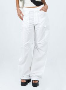 Miami Vice Swish Pant Ghost White sold by Princess Polly