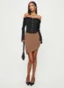 Avaah Off The Shoulder Top Black sold by Princess Polly