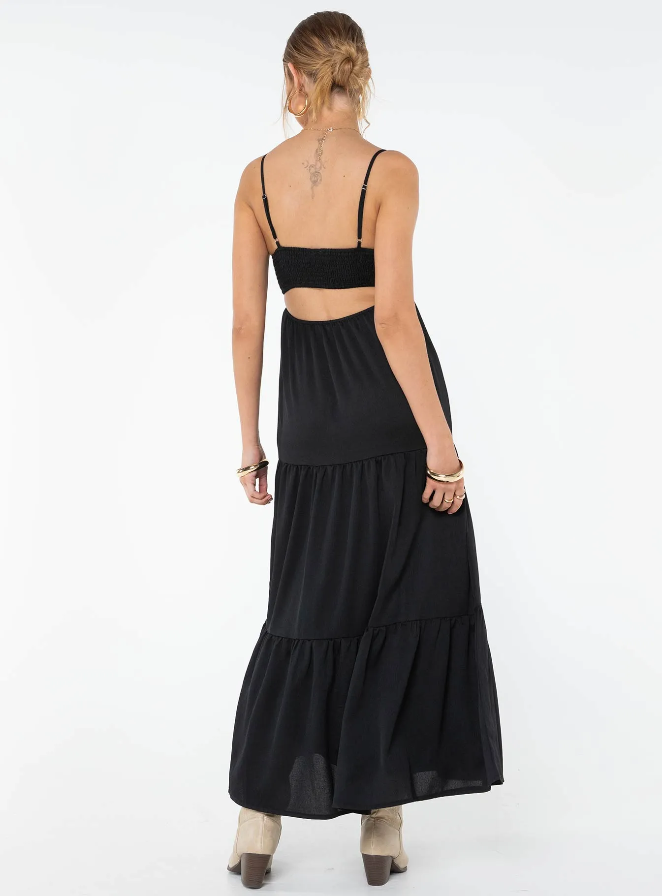 Dunster Maxi Dress Black sold by Princess Polly product image thumbnail 5