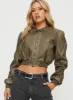 Allure Bomber Jacket Ash sold by Princess Polly