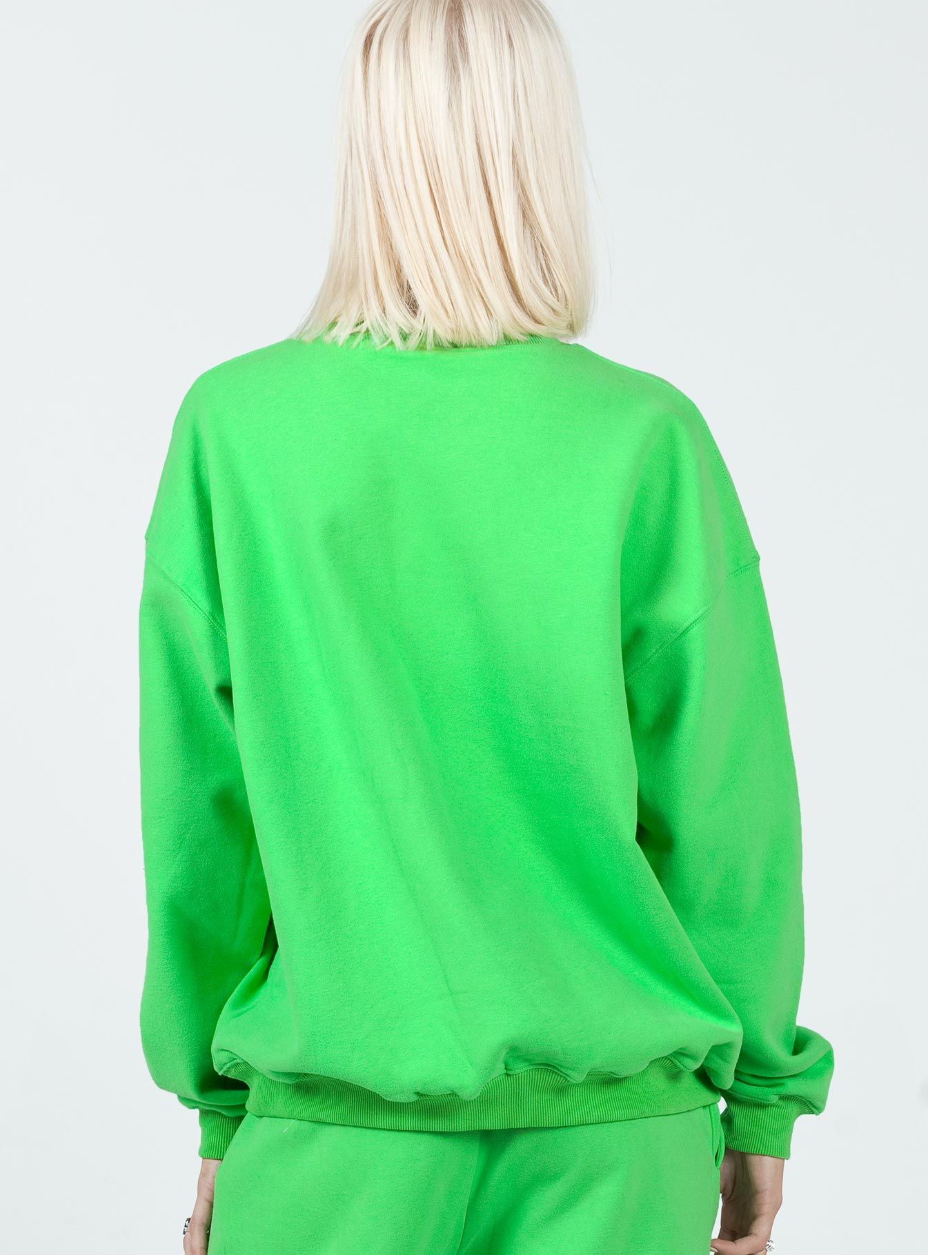 Only Four You Sweatshirt Green sold by Princess Polly product image thumbnail 5
