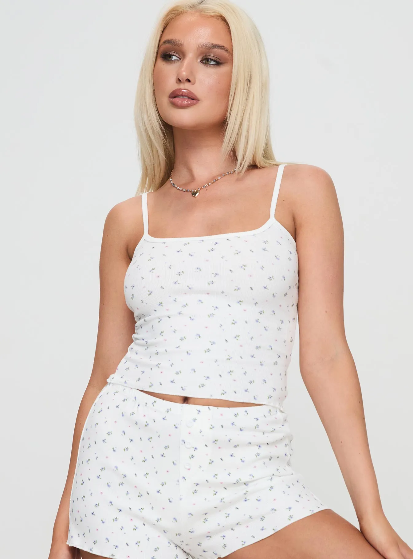 Take On Me Rib Top Floral sold by Princess Polly product image thumbnail 2