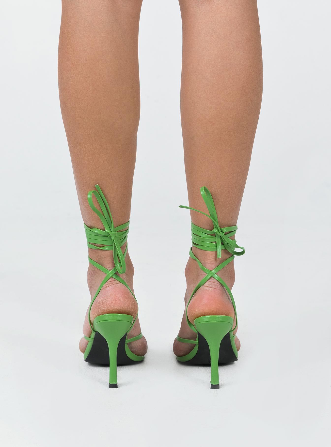 Caro Strappy Heels Green sold by Princess Polly product image thumbnail 4