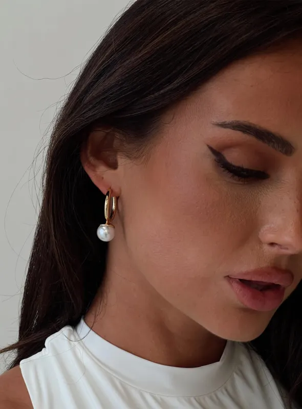Good Nights Earrings Gold sold by Princess Polly