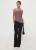 Galan Strapless Top Purple sold by Princess Polly