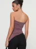 Galan Strapless Top Purple sold by Princess Polly