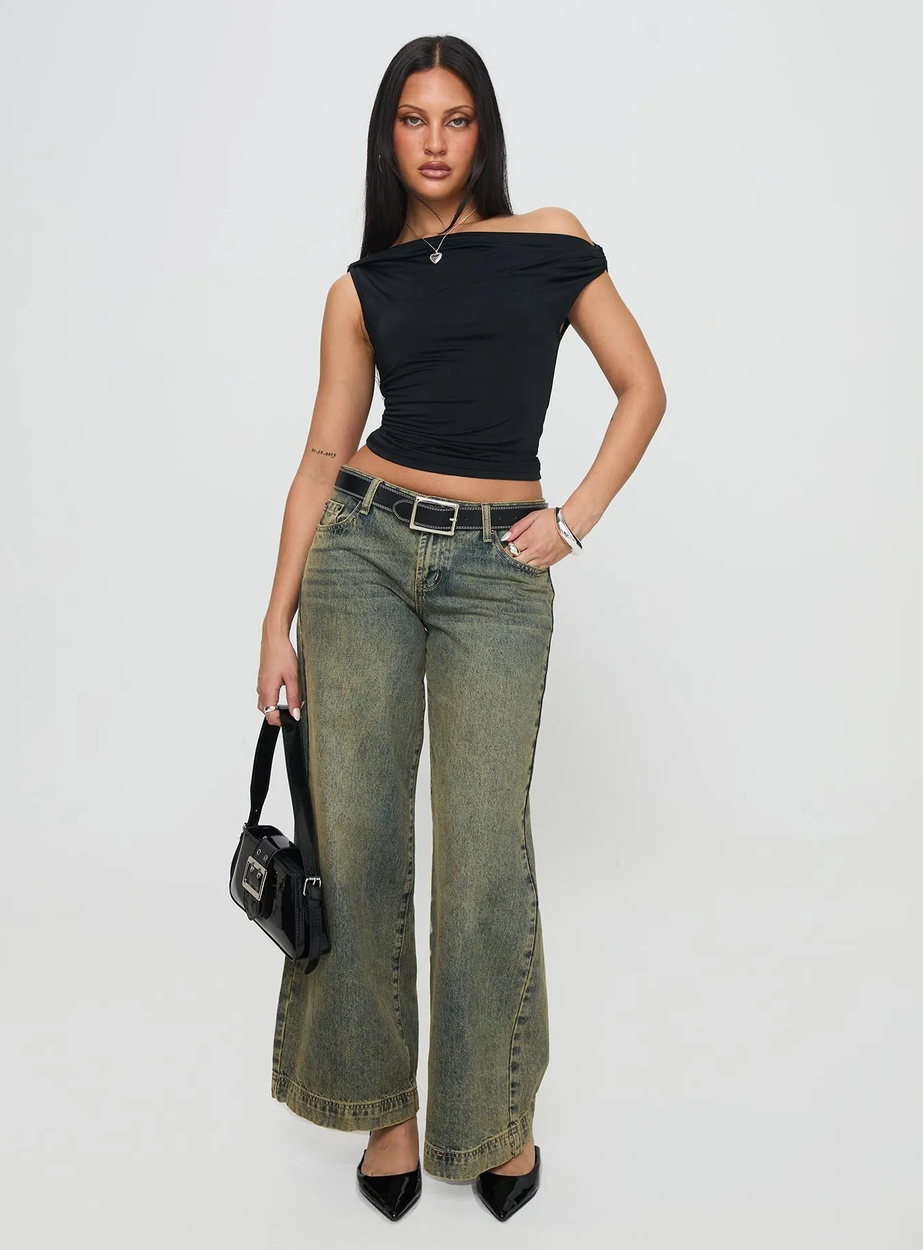 Alckie Top Black sold by Princess Polly product image thumbnail 2