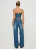 Vihaan Wide Leg Pants Blue Wash sold by Princess Polly