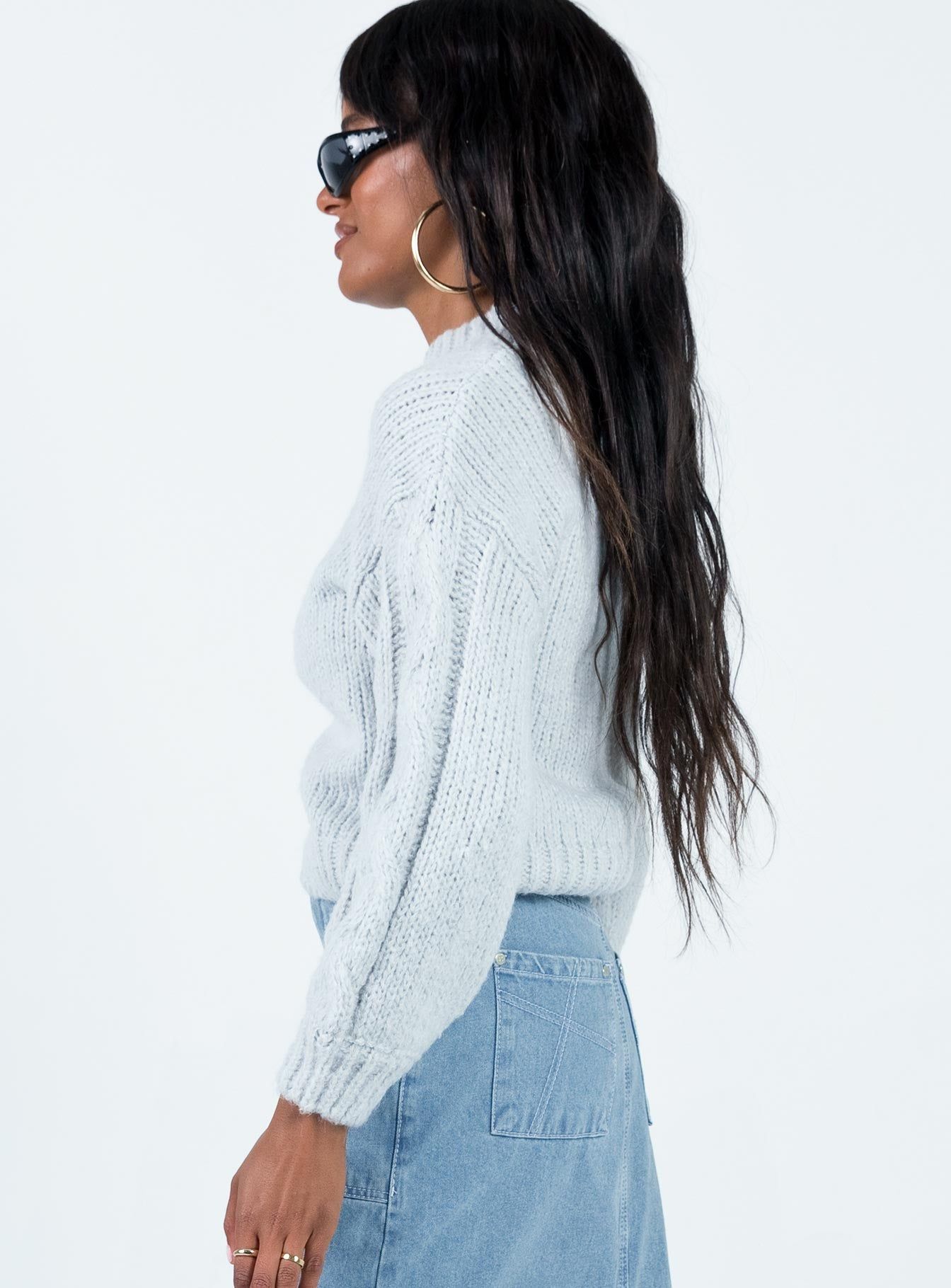 Ritson Sweater Grey sold by Princess Polly product image thumbnail 3