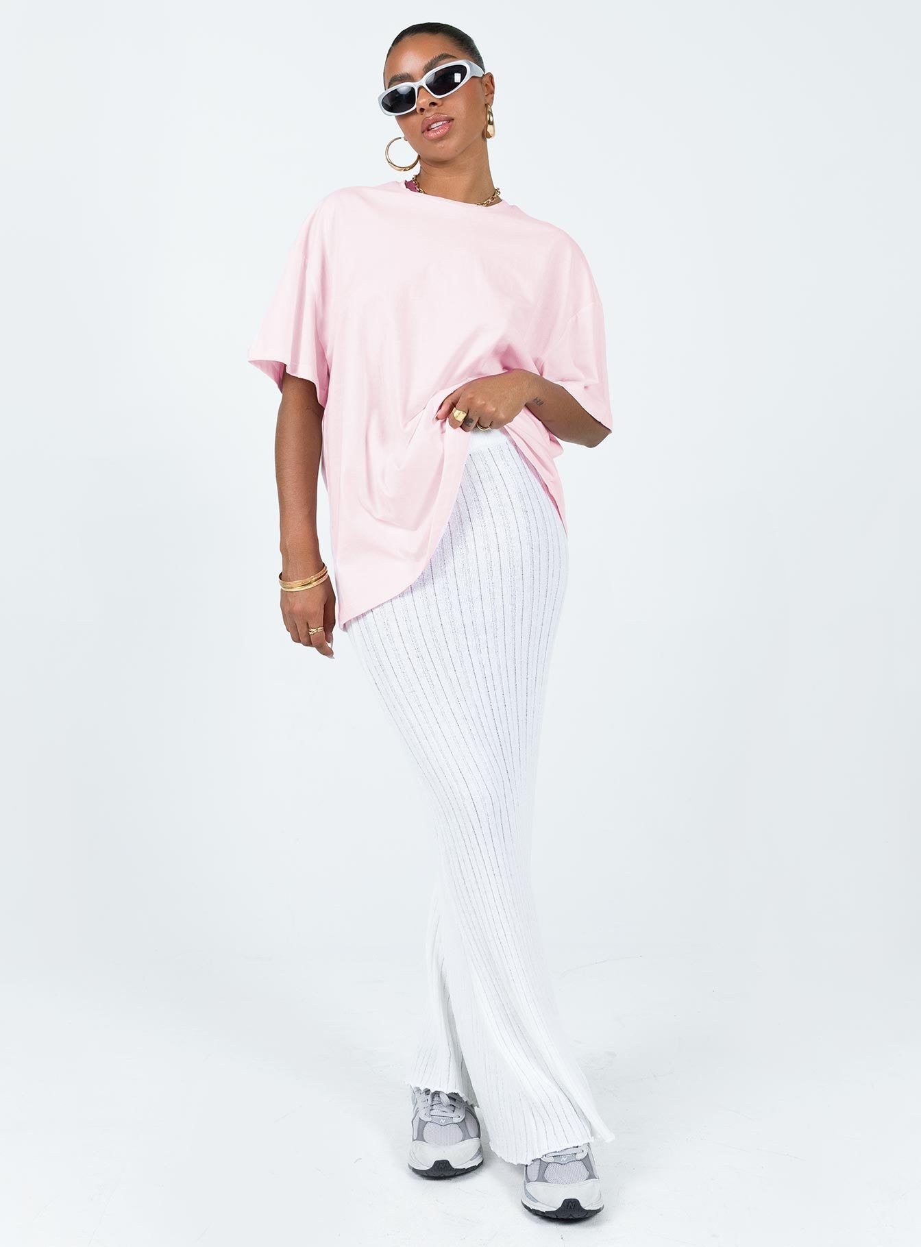 Flower Market Oversized Tee Pink sold by Princess Polly product image thumbnail 4