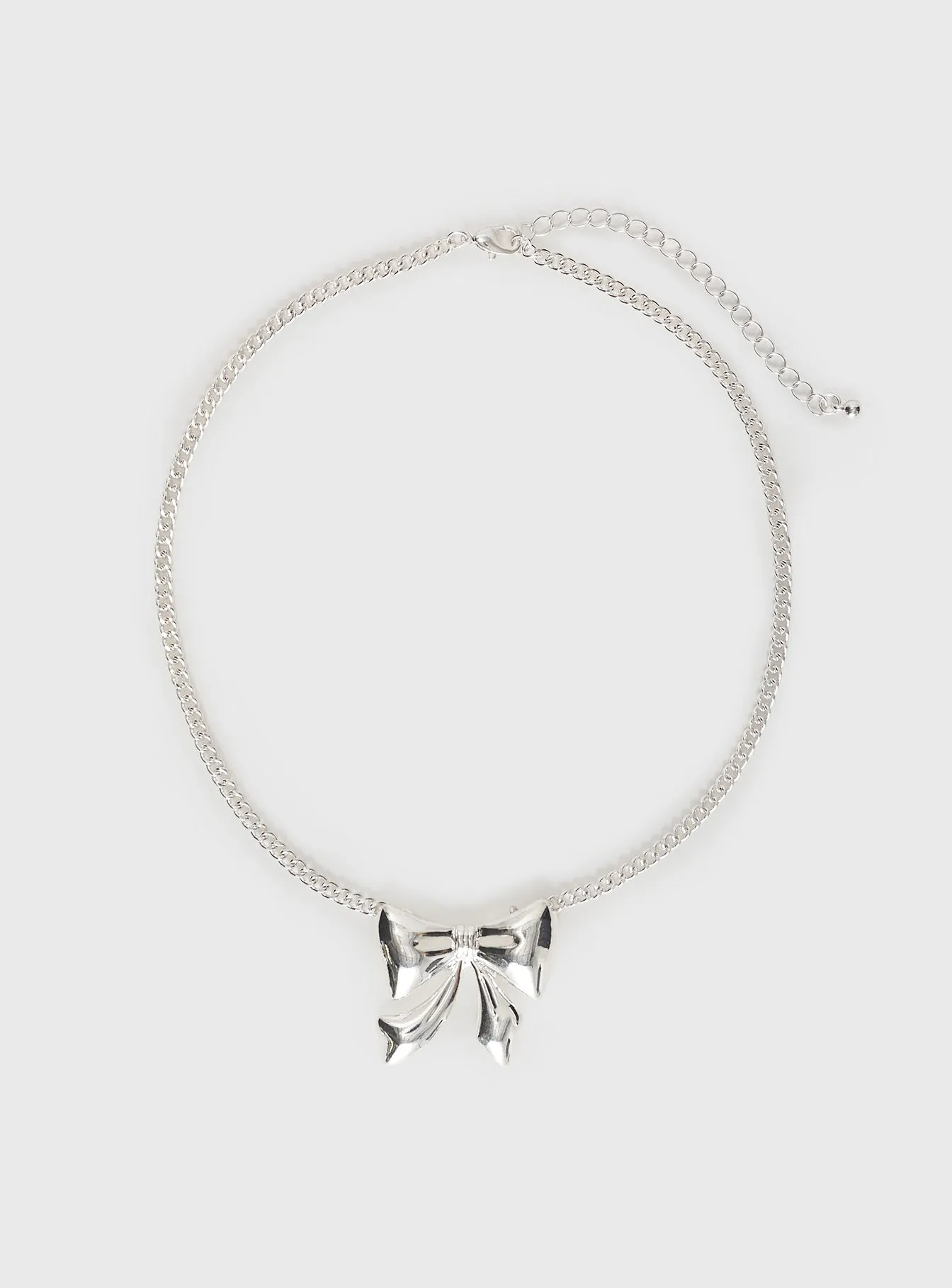 Raffaella Necklace Silver sold by Princess Polly product image thumbnail 2