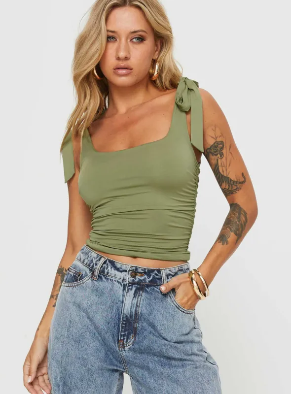 Ashling Top Green sold by Princess Polly