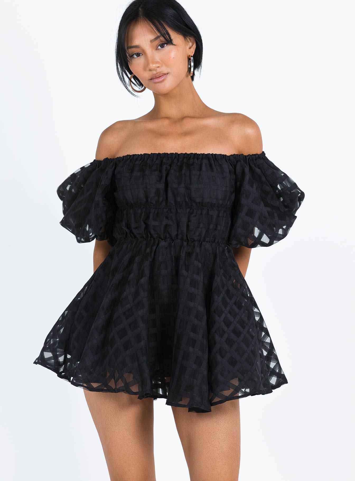 Pascali Mini Dress Black sold by Princess Polly product image thumbnail 2