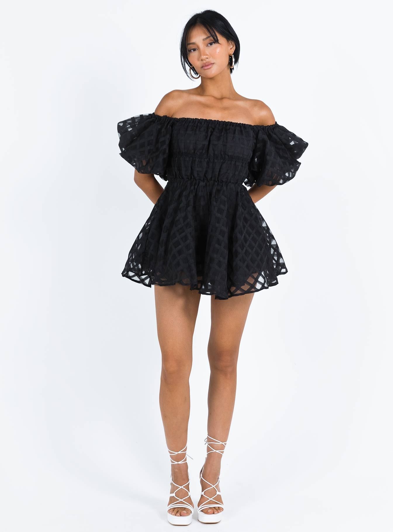 Pascali Mini Dress Black sold by Princess Polly product image thumbnail 3