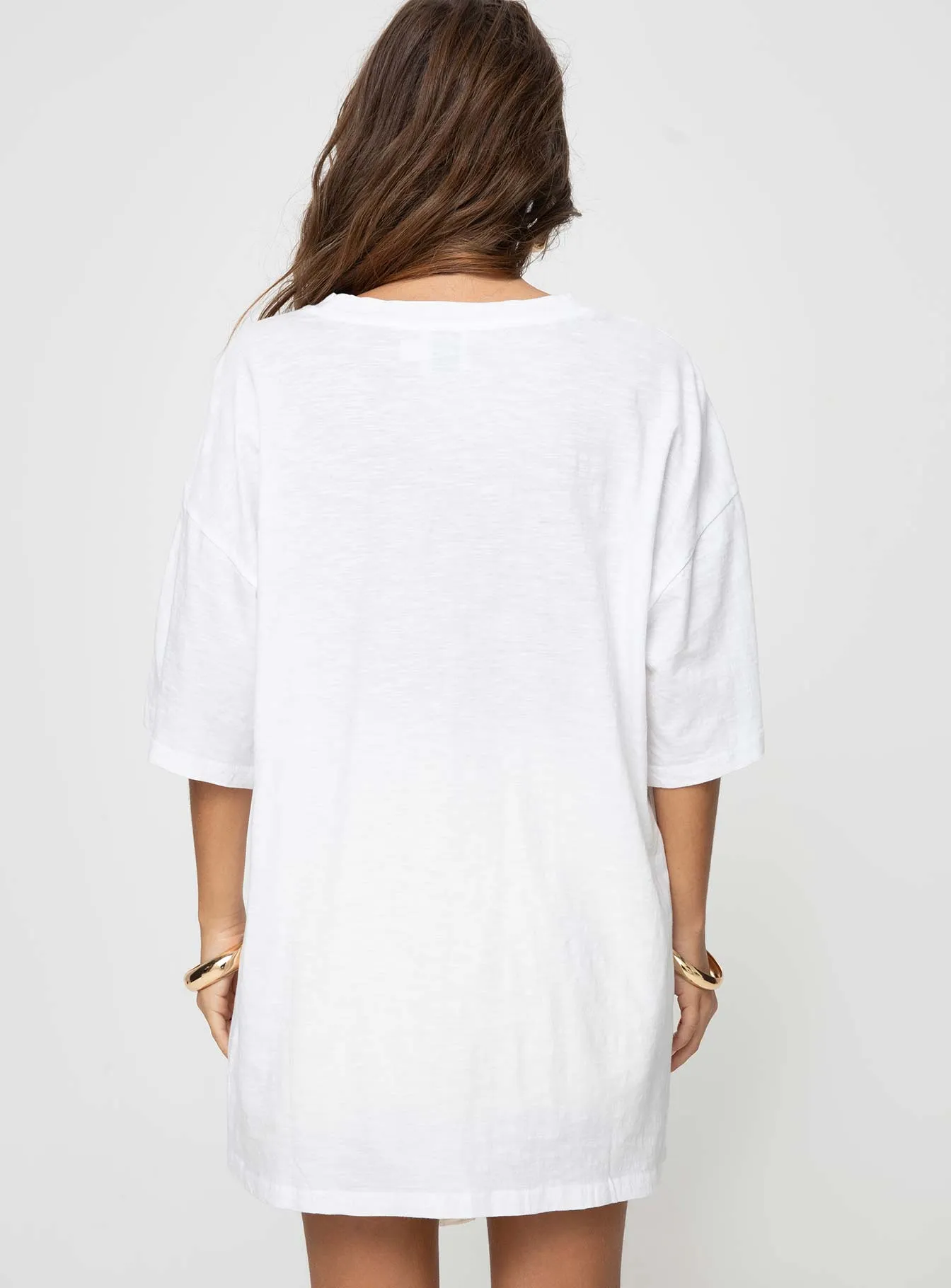 Howdy Oversized Tee White Multi sold by Princess Polly product image thumbnail 5