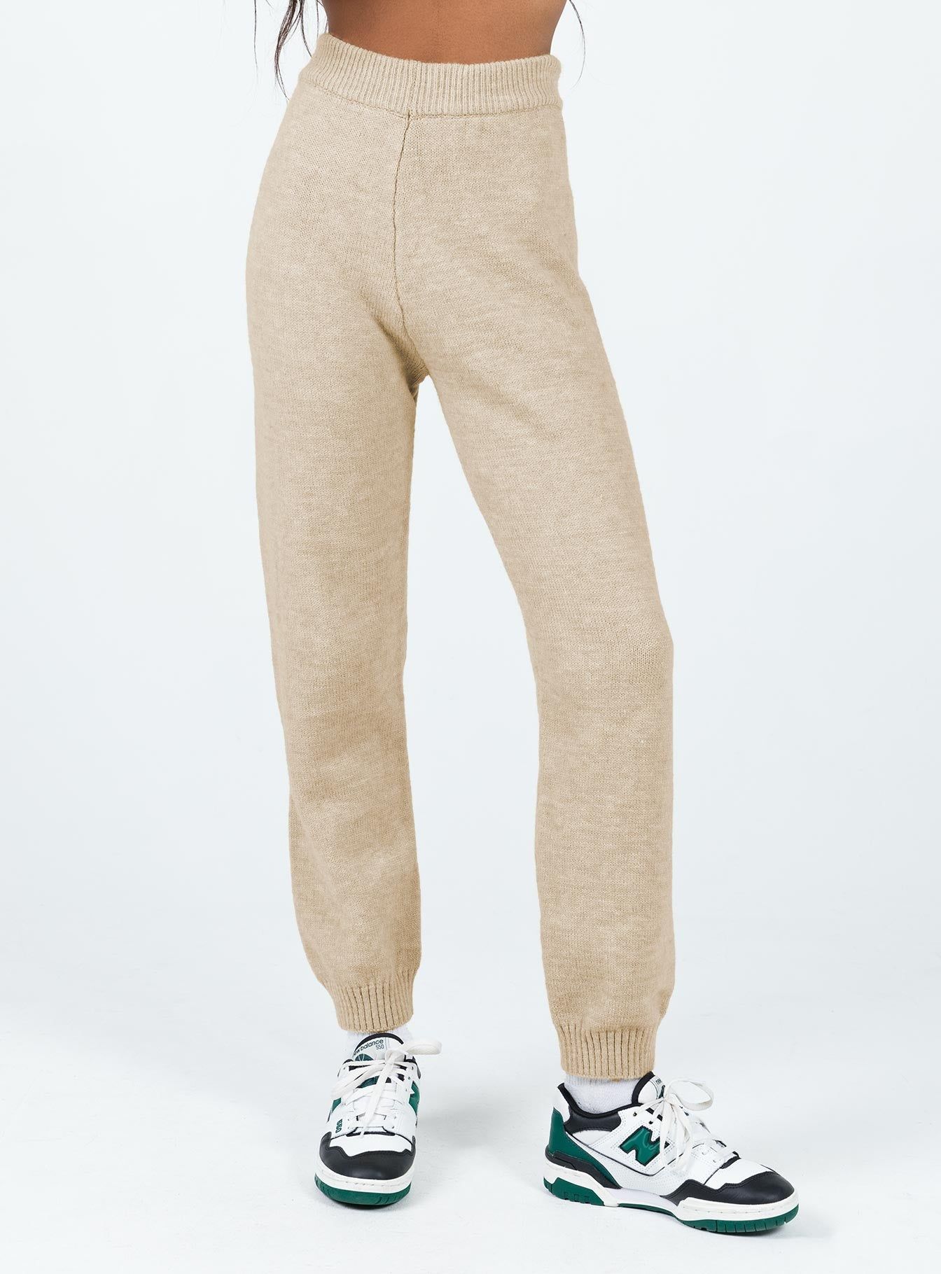 Waite Knit Pants Beige sold by Princess Polly product image thumbnail 2