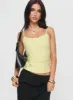 Hoston Top Yellow sold by Princess Polly