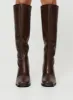 Renzo Knee High Boots Brown sold by Princess Polly