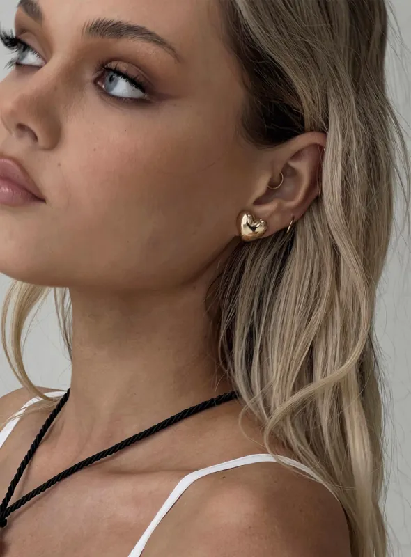 Auril Earrings Gold sold by Princess Polly