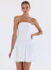 Rashida Strapless Mini Dress White sold by Princess Polly