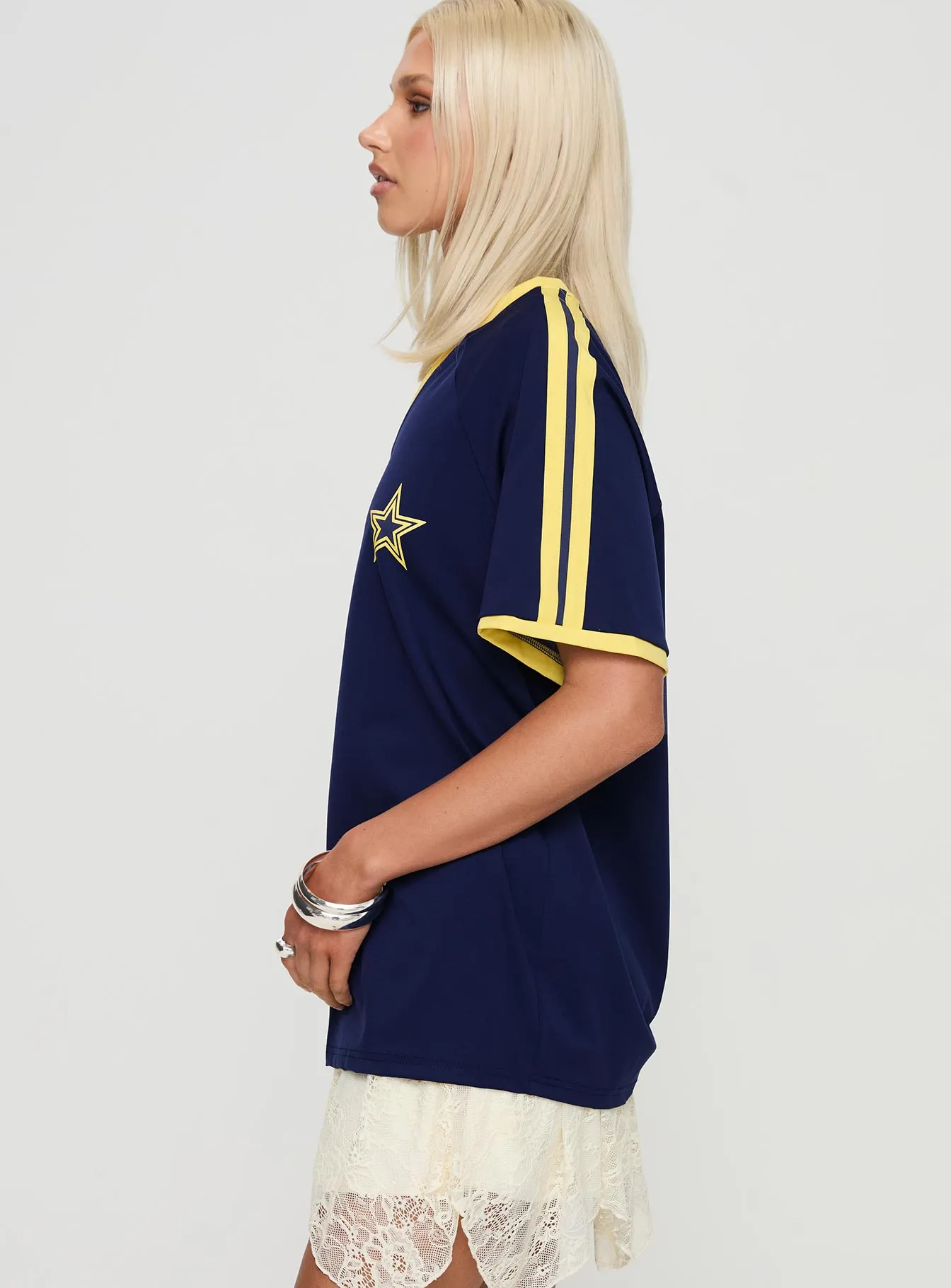 Spectate Tee Navy sold by Princess Polly product image thumbnail 4