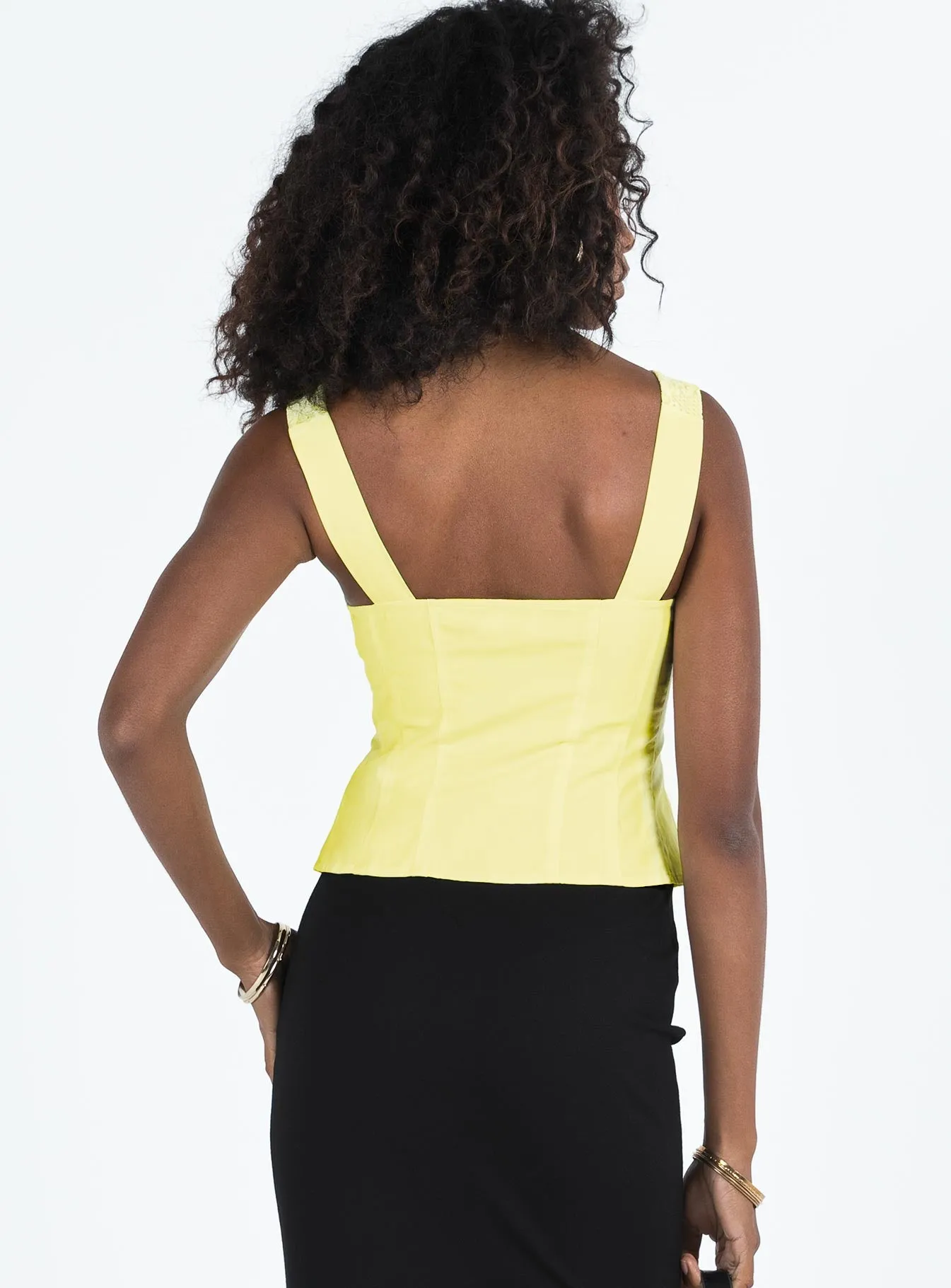 Little Lambs Top Lemon sold by Princess Polly product image thumbnail 5