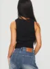 Jadore Paris Tank Black sold by Princess Polly