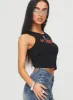 Jadore Paris Tank Black sold by Princess Polly