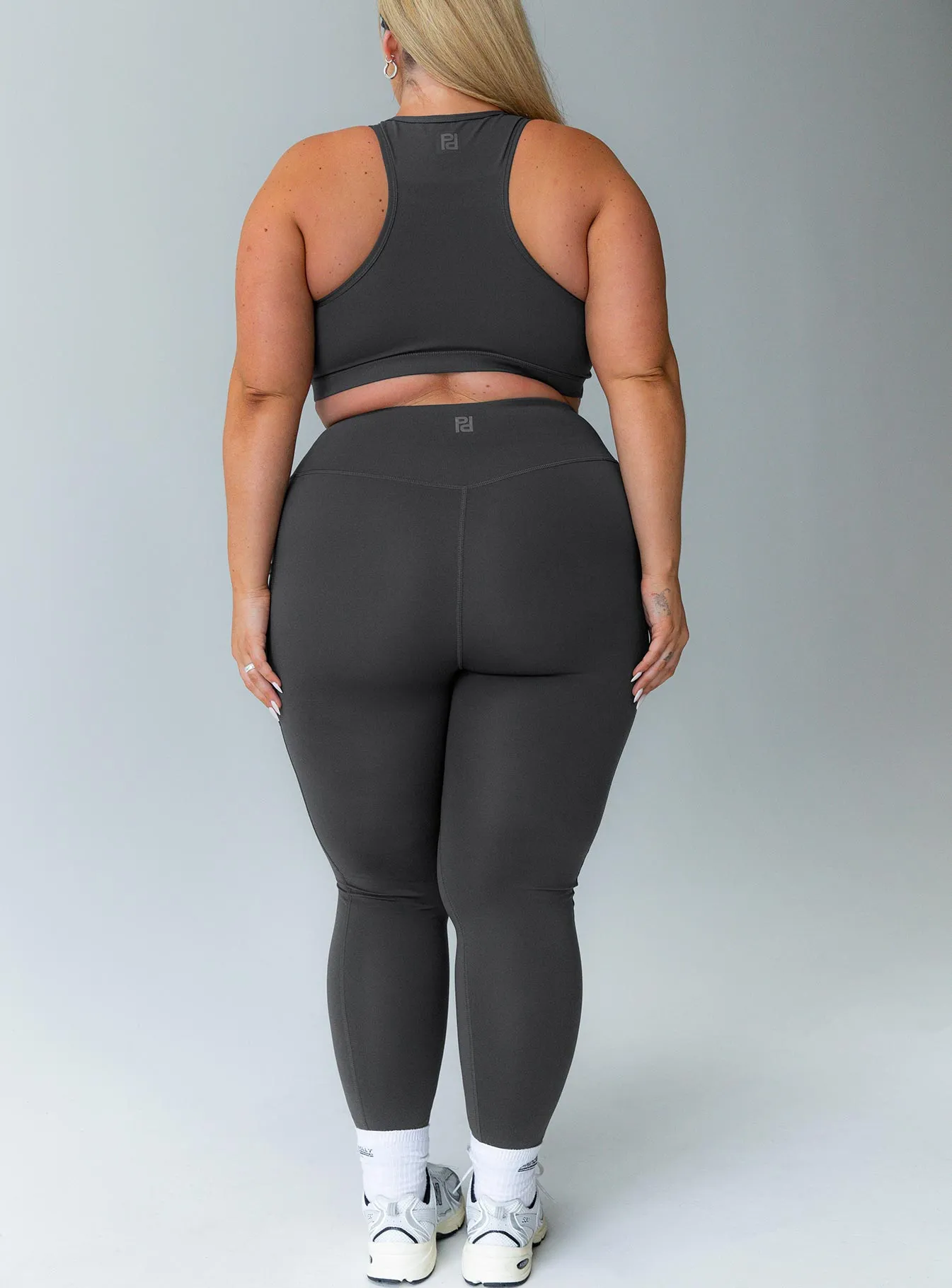 Achieve Activewear Leggings Grey Curve sold by Princess Polly product image thumbnail 5