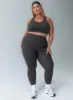 Achieve Activewear Leggings Grey Curve sold by Princess Polly