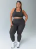 Achieve Activewear Leggings Grey Curve sold by Princess Polly