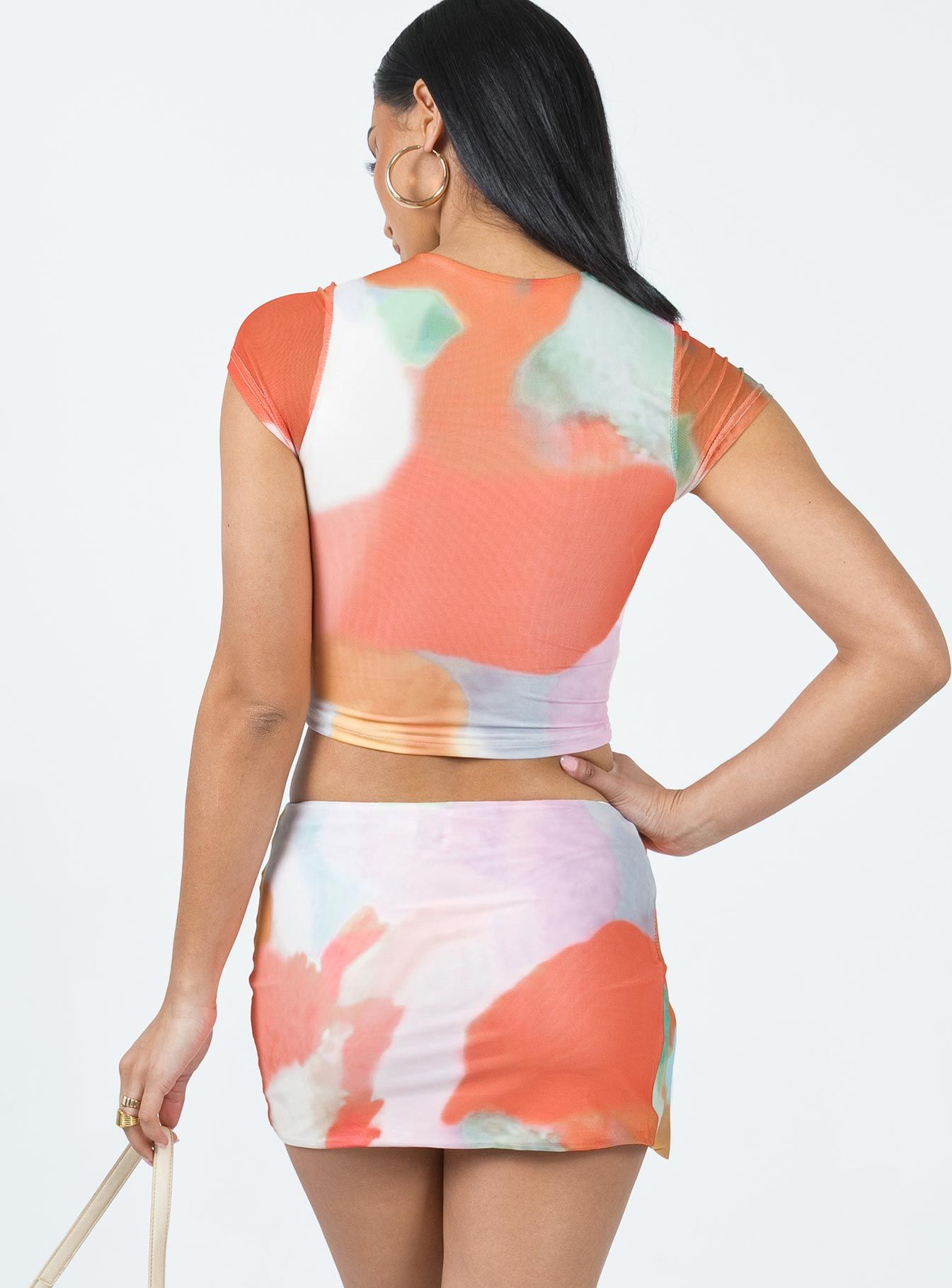 Bold Move Mini Skirt Multi sold by Princess Polly product image thumbnail 5